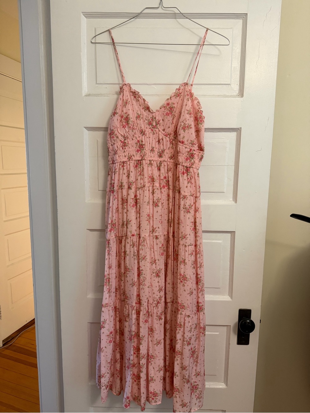 Francesca’s Trixxi Floral Dress Pink - Picture 2 of 4